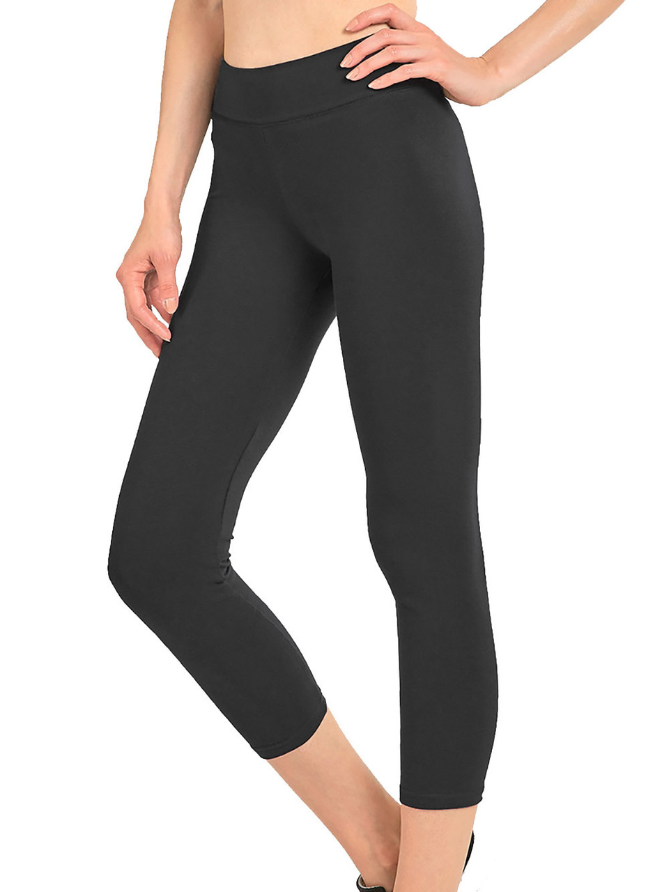 Cotton Capri Yoga Pants