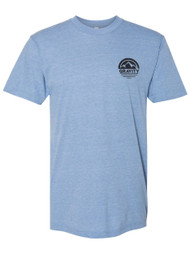 Gravity Outdoor Co. Circle Pocket Logo Triblend Track T-Shirt