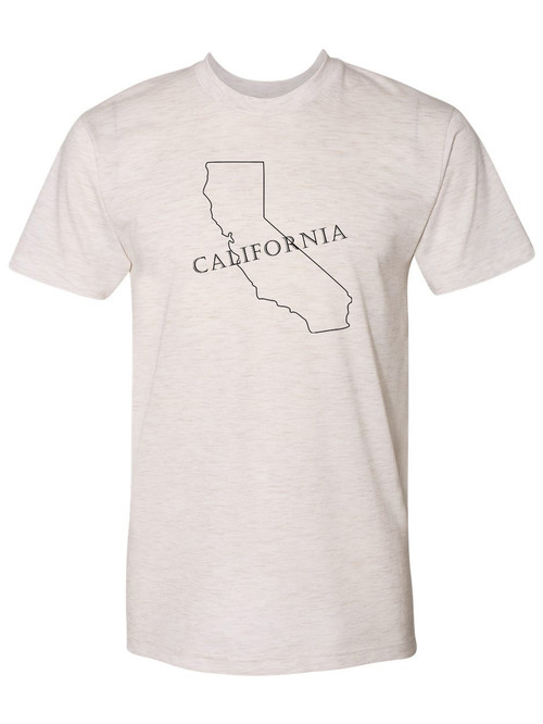 Gravity Trading Mens California State USA-Made Triblend Tee