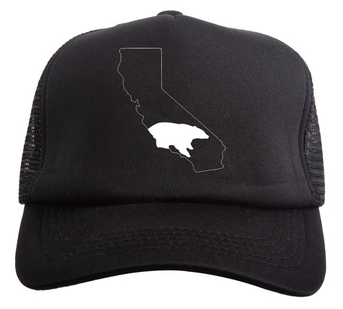 Gravity Threads California State Bear Adjustable Trucker Hat