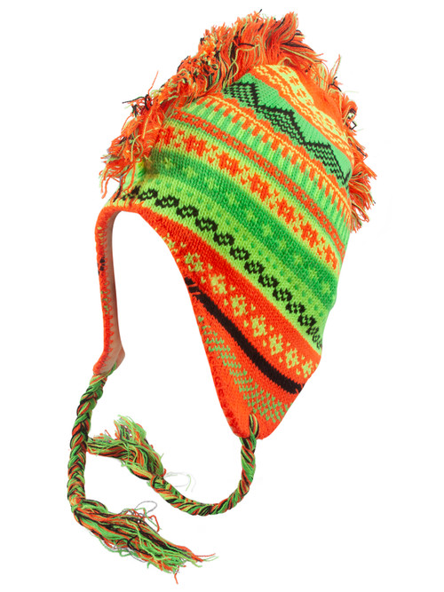 Top Headwear Peruvian Chullo Hat - Mohawk Mountain