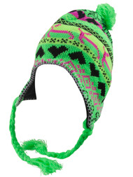 Top Headwear Peruvian Chullo Hat - Llama