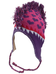 Top Headwear Peruvian Chullo Hat - Hearts