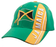 Gravity Threads Jamaica Flag Adjustable Baseball Hat