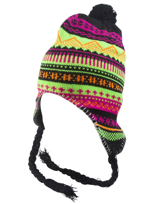 Top Headwear Peruvian Chullo Hat - Mountain