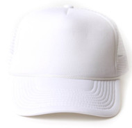Vintage Trucker Hat Solid - White