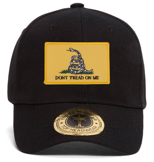 Don't Tread on Me Snake Adjustable Baseball Hat