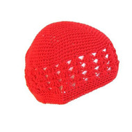 New Red Classic Knitted Skully