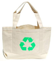 I Recycle Essential Tote Bag - Natural