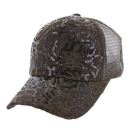 Top Headwear Floral Pattern Casual Baseball Cap