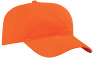 Brushed Twill Low Profile Cap CP77 - Orange