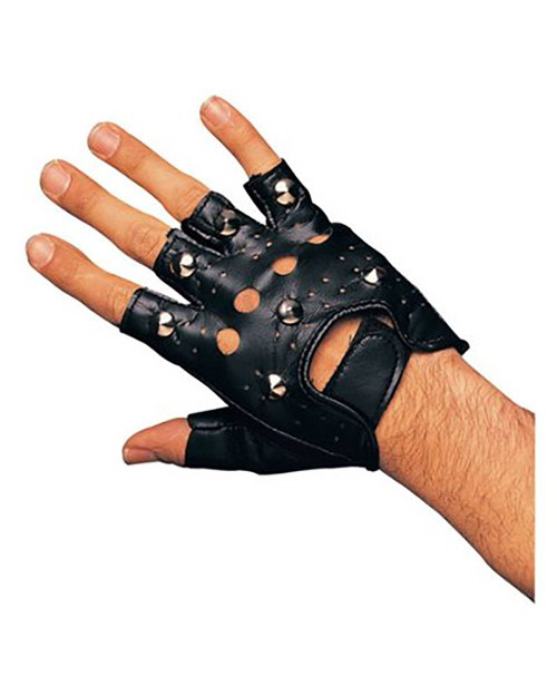 Single Right Hand Studded Costume Glove