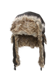 Faux Fur Trimmed Soft Warm Trooper Hat