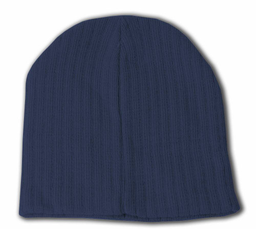 Cable-knit Beanie, Navy