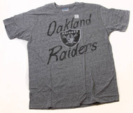 Junk Food Oakland Raiders Heather T-Shirt