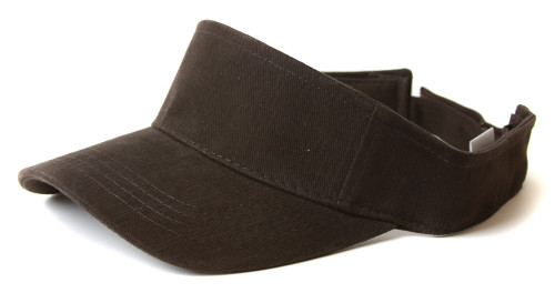 New Plain Sports Visors, Brown