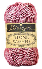 Scheepjes Stone Washed-Corundum Ruby 808