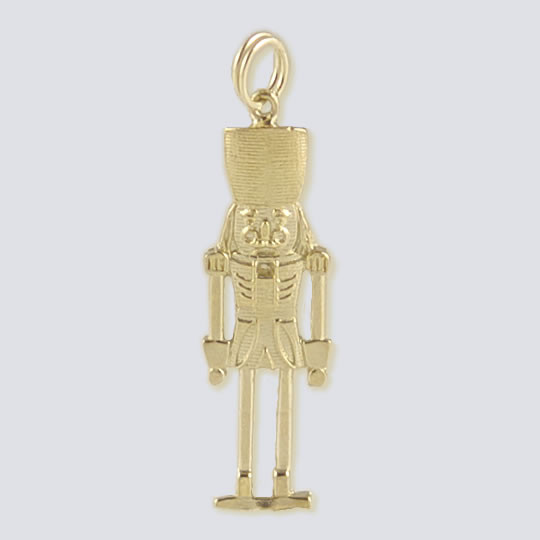Nutcracker Charm Nutcracker Dance Jewelry Gold Collection
