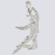Harlequin Charm - Nutcracker Dance Jewelry Silver