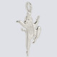 Large Mouse Charm - Nutcracker Dance Jewelry Silver
