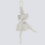 Marzipan Charm - Nutcracker Dance Jewelry Silver