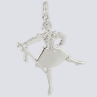 Mirliton Charm - Nutcracker Dance Jewelry Silver