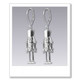 Nutcracker Earrings - Silver