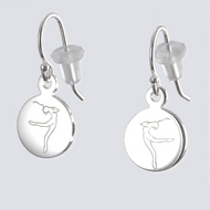 Modern Attitude Earrings - Silver Dance Jewelry Collection
