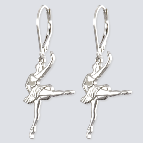 ballerina earrings dance jewelry