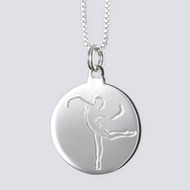 Contemporary Attitude Charm (Lg) - Silver Dance Jewelry Collection