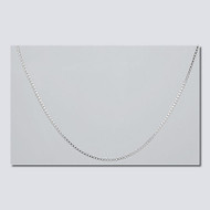 16" Silver Box Chain Necklace