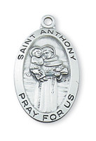 (L500AN) SS ST ANTHONY 18 CH&BX"