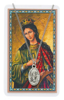 (PSD500CT) ST CATHERINE PRAYER CARD SET