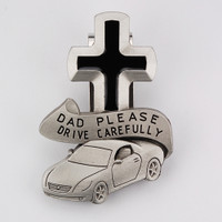 (VC-865) DAD PLEASE DRIVE SAFELY VISOR