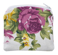 (RP1) FLOWER ROSARY POUCH