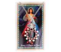 (PSD9422) DIVINE MERCY ROSARY RING AND