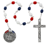 (CH127) MILITARY CHAPLET, CARDED
