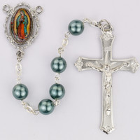 (R756F) 7MM TEAL PEARL O.L. GUADALUPE