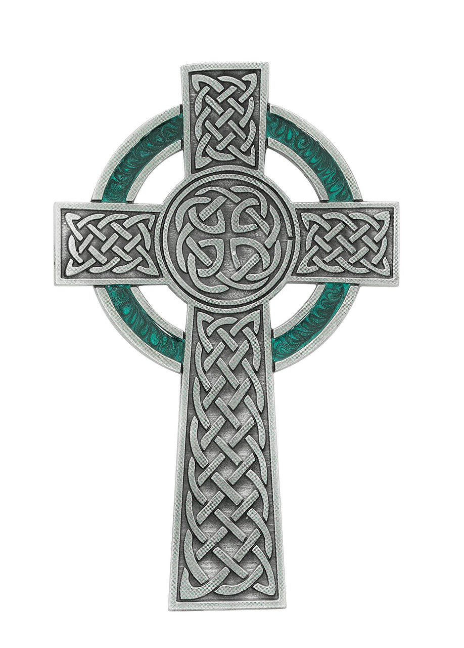 (7913) 51/2" PEWTER CELTIC CROSS McVan