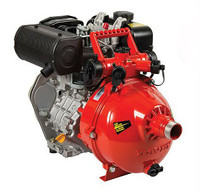 Rugged Firefighter® fire pump powered by a Yanmar® diesel engine.