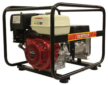 Gentech EP7000HSR 7 kVA 5600 Watt Petrol Generator Honda GX390 13 HP engine