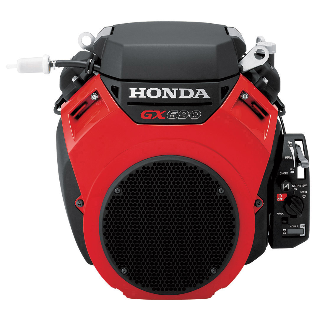 Honda V-Twin engines offer higher horsepower, improved adaptability, quiet operation, and greater fuel efficiency, not to mention a 3 year warranty.