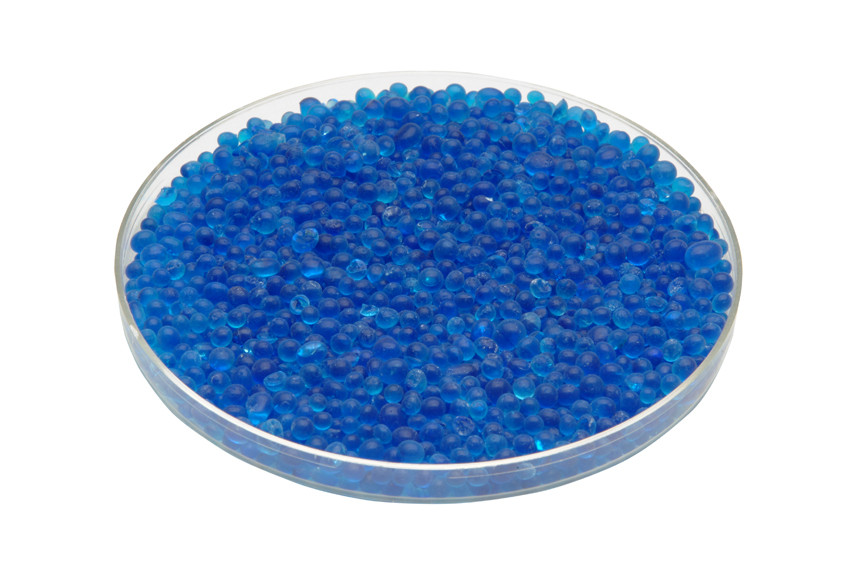 Silica Gel Desiccant - Indicating Beads 25lb Pail - Van Air Inc