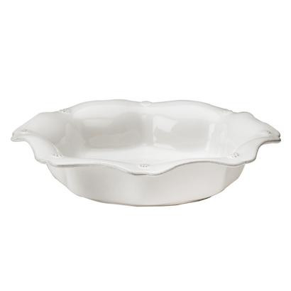 Juliska Berry & Thread Whitewash Scalloped Pasta Bowl