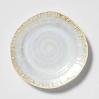 Vietri Perla Salad Plate.