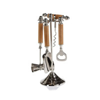 Ferann Wood - Zodax Bar Set