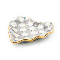 Brooke Broughton - MacKenzie Childs Sterling Check Fluted Heart Plate