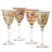 Merritt Douglas - Vietri Regalia Cream Stemmed Wine Glass