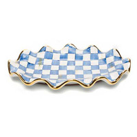 Ana Wilson - MacKenzie Childs Royal Check Ceramic Serving Platter