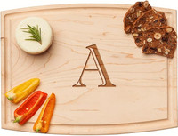 Kathryn Hanson - Sophistiplate 12" Arched Rectangle Board with "E"